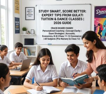 Students attending tuition classes in Ambala Cantt at Gulati Tuition